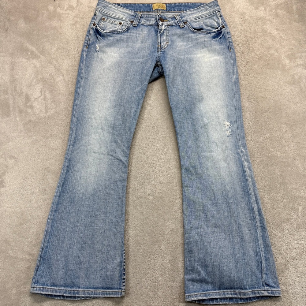 Light Blue Flare Jeans - Classic Wide Leg